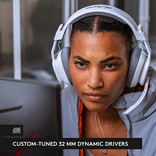 Astro A10 Gaming Headset Gen 2 Wired Headset – Over-Ear-Gaming-Kopfhörer mit Flip-to-Mute-Mikrofon, 32-mm-Treiber, kompatibel mit Xbox, PC – Weiß Bild 2