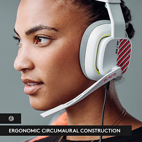 Astro A10 Gaming Headset Gen 2 Wired Headset – Over-Ear-Gaming-Kopfhörer mit Flip-to-Mute-Mikrofon, 32-mm-Treiber, kompatibel mit Xbox, PC – Weiß Bild 6