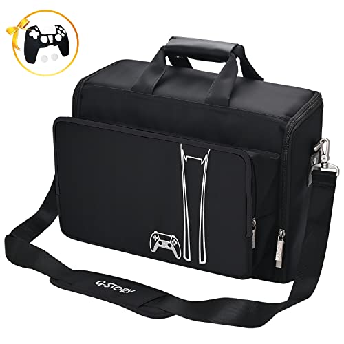G-STORY Tasche Hartschale,Transporttasche Hartschale,Tragetasche Koffer Für PS5 Konsole,Zubehör,Controller Skin *1 enthalten Bild 1