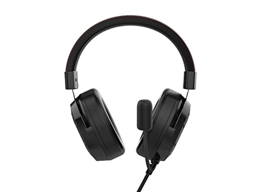Conceptronic Athan U1 Headset USB 2.2m Kabel/Mikro/Lautreg./7.1 Sound Kopfhörer Kopfband USB Typ-A Schwarz Bild 1
