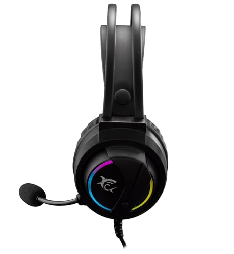 WOLF WITHE SHARK Gaming Headset mit Mikrofon LED USB Ø50mm für Windows-Mac-PS4 USB Kabel 2M Bild 3