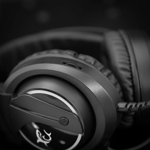 WOLF WITHE SHARK Gaming Headset mit Mikrofon LED USB Ø50mm für Windows-Mac-PS4 USB Kabel 2M Bild 5