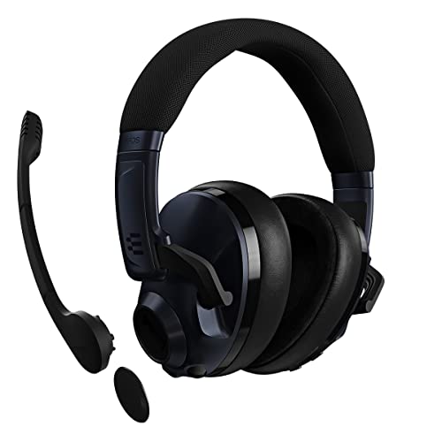 EPOS H3Pro Hybrid PC Gaming Headset mit Mikrofon - Geräuschunterdrückung - Anpassbar - Smart Button Audio Mixing als Bluetooth Kopfhörer und Gaming Suite Surround Sound Windows 10 (Schwarz), Black Bild 4