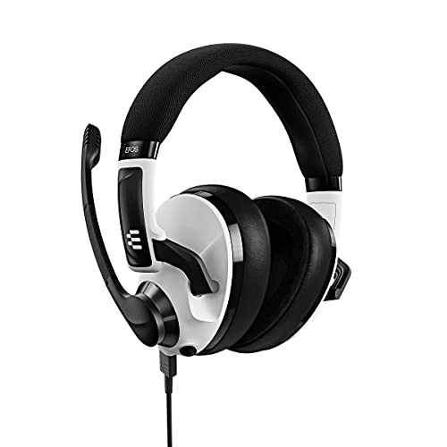 EPOS H3 Hybrid – Geschlossen Akustisches Gaming Headset Bluetooth Kopfhörer Usb-A-PC & 3,5-mm-Konsolenkabel - Dual-Mikrofone - Leicht - Lange Akkulaufzeit - Multi-Plattform-Kompatibel - Weiß Bild 2