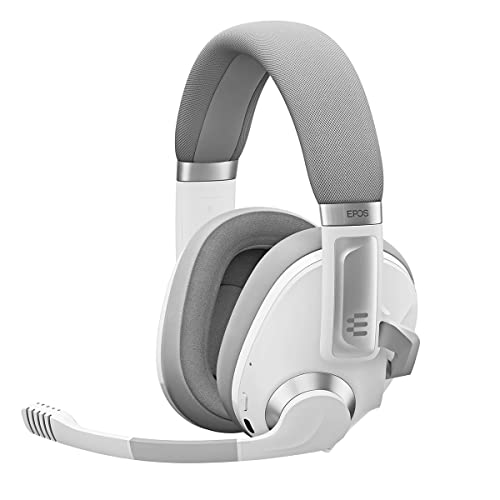 EPOS H3Pro Hybrid PC Gaming Headset mit Mikrofon - Geräuschunterdrückung - Anpassbar - Smart Button Audio Mixing als Bluetooth Kopfhörer und Gaming Suite Surround Sound Windows 10 (Weiß) Bild 1