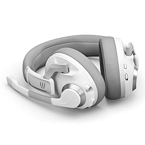 EPOS H3Pro Hybrid PC Gaming Headset mit Mikrofon - Geräuschunterdrückung - Anpassbar - Smart Button Audio Mixing als Bluetooth Kopfhörer und Gaming Suite Surround Sound Windows 10 (Weiß) Bild 5
