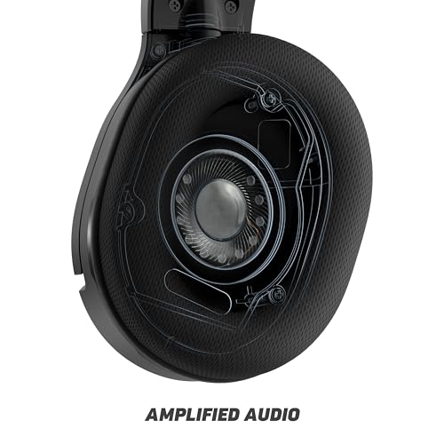 Turtle Beach Recon 200 Gen 2 Powered Gaming Headset für Xbox Series X, Xbox Series S & Xbox One, PlayStation 5, PS4, Nintendo Switch, Handy und PC mit 3,5-mm-Anschluss, Schwarz Bild 2