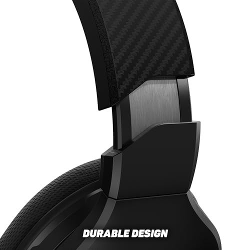 Turtle Beach Recon 200 Gen 2 Powered Gaming Headset für Xbox Series X, Xbox Series S & Xbox One, PlayStation 5, PS4, Nintendo Switch, Handy und PC mit 3,5-mm-Anschluss, Schwarz Bild 3