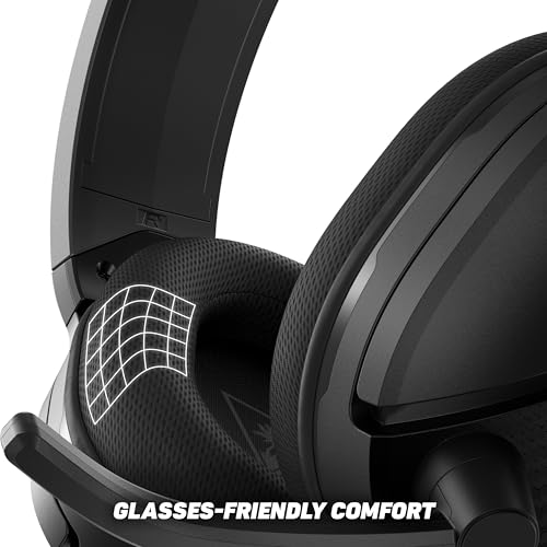 Turtle Beach Recon 200 Gen 2 Powered Gaming Headset für Xbox Series X, Xbox Series S & Xbox One, PlayStation 5, PS4, Nintendo Switch, Handy und PC mit 3,5-mm-Anschluss, Schwarz Bild 4
