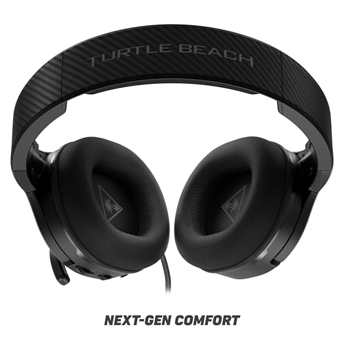 Turtle Beach Recon 200 Gen 2 Powered Gaming Headset für Xbox Series X, Xbox Series S & Xbox One, PlayStation 5, PS4, Nintendo Switch, Handy und PC mit 3,5-mm-Anschluss, Schwarz Bild 5