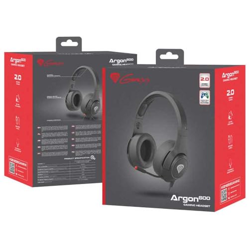 Genesis Gaming Headset Argon 600 kabelgebunden schwarz Bild 6