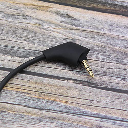 EMSea 3,5-mm-Ersatzmikrofon 16 cm Reduziert Geräusche Abnehmbar Kompatibel mit Kingston Hyper X Cloud II Cloud X Cloud Pro Silber Gaming-Headset Schwarz Bild 7