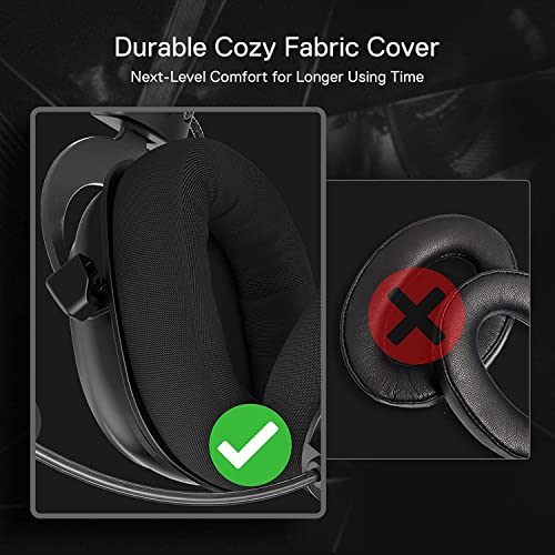 Redragon H510 Zeus Gaming-Headset mit Kabel - 7.1 Surround-Sound - Bezug aus atmungsaktivem Stoff - 53MM-Treiber - Abnehmbares Mikrofon - Immersionskopfhörer für PC/PS4/Xbox One/NS (Schwarz-RGB) Bild 5