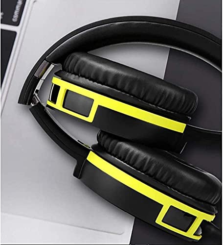 Gaming-Headset, 7.1 Surround-Sound, Gaming-Headset, abnehmbares Mikrofon mit Geräuschunterdrückung, faltbar, Surround-Sound-Stereo, Over-Ear-Kopfhörer und verstellbare Kopfhörer Bild 4