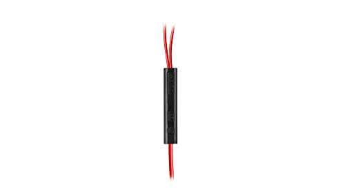 Ozone In-Ear Gaming Heat X30 Kopfhörer -OZHEATX30 - Stereo-Sound-Kopfhörer, integriertes Mikrofon, Fernbedienung, Freisprechanrufe empfangen, abnehmbares Gaming-Mikrofon, Schwarz Bild 3