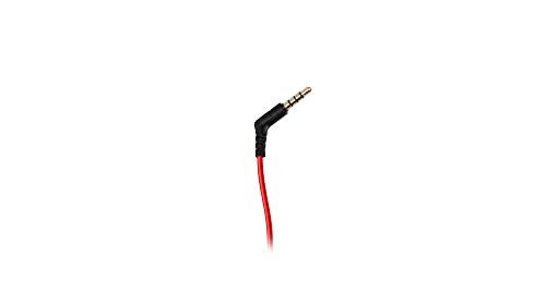 Ozone In-Ear Gaming Heat X30 Kopfhörer -OZHEATX30 - Stereo-Sound-Kopfhörer, integriertes Mikrofon, Fernbedienung, Freisprechanrufe empfangen, abnehmbares Gaming-Mikrofon, Schwarz Bild 4