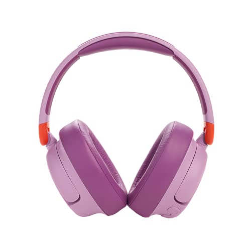 JBL JR 460 NC – Over-Ear Kopfhörer mit Noise-Cancelling für Kinder in Pink – Mit JBL Safe Sound für sicheren Hörspaß – Bis zu 30 Stunden Musikwiedergabe Bild 2