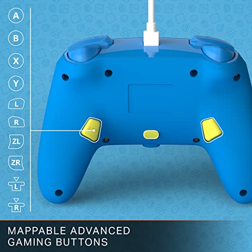 Verbesserter kabelgebundener Controller PowerA für Nintendo Switch - Mario Pop Art Bild 3