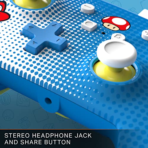 Verbesserter kabelgebundener Controller PowerA für Nintendo Switch - Mario Pop Art Bild 5