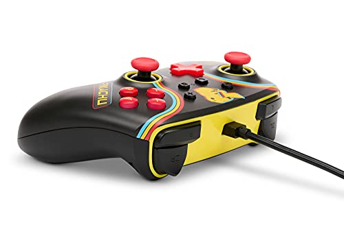 PowerA Pokemon Verbesserter kabelgebundener Controller für Nintendo Switch – Pokemon: Pikachu Arcade Bild 6
