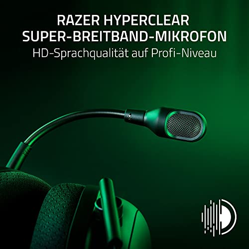 Razer BlackShark V2 Pro - Kabelloses Premium-Esports-Headset (HyperSpeed Wireless Technologie, Triforce Titanium 50mm Treiber, HyperClear Supercardioid Mikrofon) Weiß Bild 2