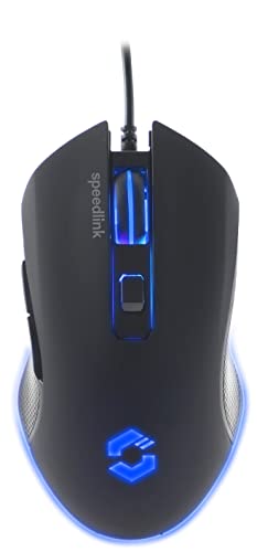 Speedlink LUNERA 4in1 Illuminated RGB Gaming Set – vierteiliges PC Tastatur und Maus Set mit Kabel, Headset und Mauspad, LED Gamer Beleuchtung, QWERTZ Layout Deutsch, schwarz Bild 3
