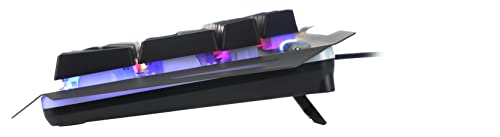 Speedlink LUNERA 4in1 Illuminated RGB Gaming Set – vierteiliges PC Tastatur und Maus Set mit Kabel, Headset und Mauspad, LED Gamer Beleuchtung, QWERTZ Layout Deutsch, schwarz Bild 6
