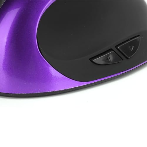 Ergonomische Maus, 6 Tasten Optische Vertikale Maus Kabellose Ergonomische Büro Gaming computermaus 1600DPI Rechte Hand Stille Maus 2.4Ghz Optische Maus mit USB Ladekabel für Laptop Desktop PC Bild 7