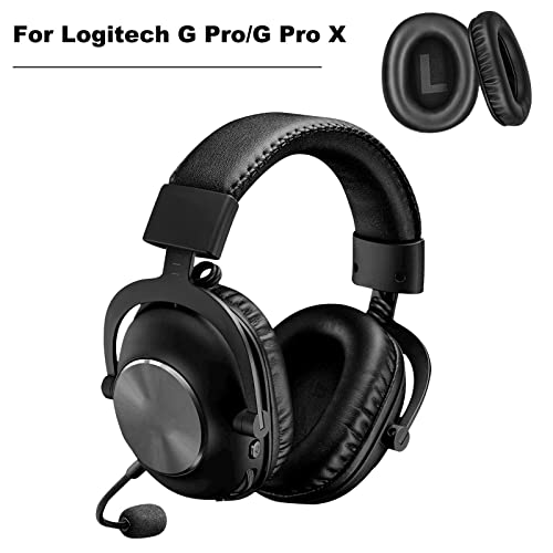 Ersatz-Ohrpolster für Logitech G Pro/G Pro X Gaming-Headset, Ohrpolster für Logitech G Pro/G Pro X Gaming Headset (Leder) Bild 2