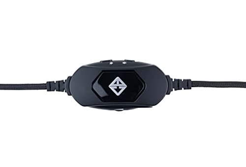 Cosmic Byte Oberon 7.1 RGB Dual Input Gaming Headset (Black) | USB and 3.5mm Jack | Detachable Microphone | 90° Rotatable Ear Cups | Material-Plastic | Adjustable Headband | Dual Input Headset Bild 7