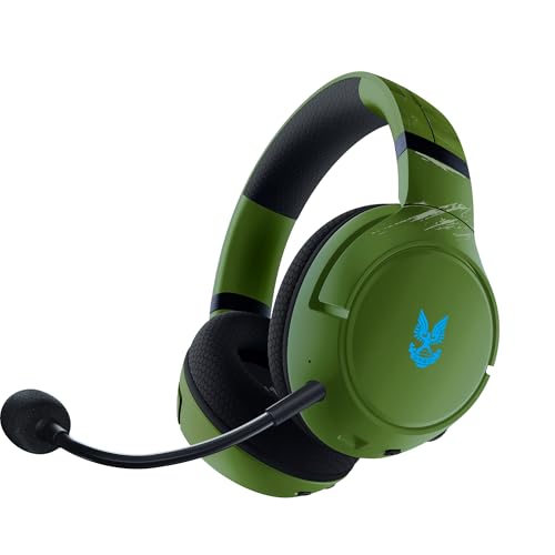 Razer Kaira Pro (Halo Infinite Edition) - Kabellose Gaming Kopfhörer für Xbox Series X / S + Xbox One + PC und Smartphone (Wireless Headset, Bluetooth, 50-mm-Treiber) HALO Bild 1