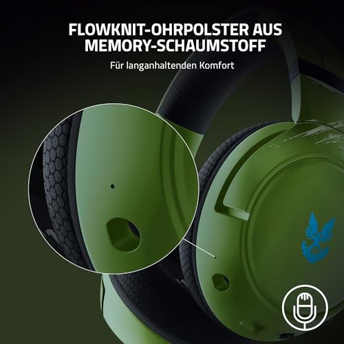Razer Kaira Pro (Halo Infinite Edition) - Kabellose Gaming Kopfhörer für Xbox Series X / S + Xbox One + PC und Smartphone (Wireless Headset, Bluetooth, 50-mm-Treiber) HALO Bild 4