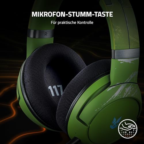 Razer Kaira Pro (Halo Infinite Edition) - Kabellose Gaming Kopfhörer für Xbox Series X / S + Xbox One + PC und Smartphone (Wireless Headset, Bluetooth, 50-mm-Treiber) HALO Bild 5