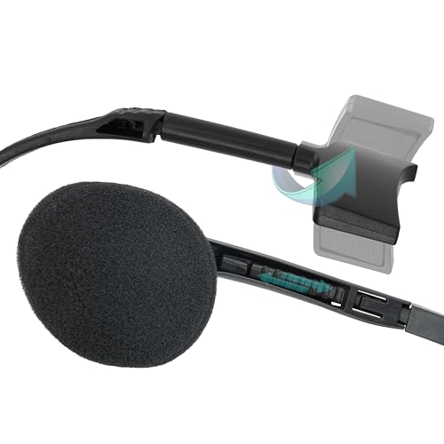 BIGtec Headset PC mit Mikrofon Mono 1 x Klinke 3,5mm Anschluß, leicht, verstellbar, Flexibler Mikro Arm, Lautstärkeregler, 1,8m Kabel Computer Notebook Laptop Gaming Büro Home Office Bild 2