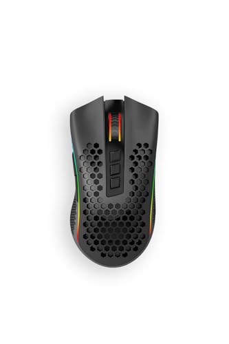 REDRAGON Mouse Storm Pro Wireless RGB-Gaming-Maus PixArt PAW3335 16 000 DPI | RED-M808-KS Bild 1