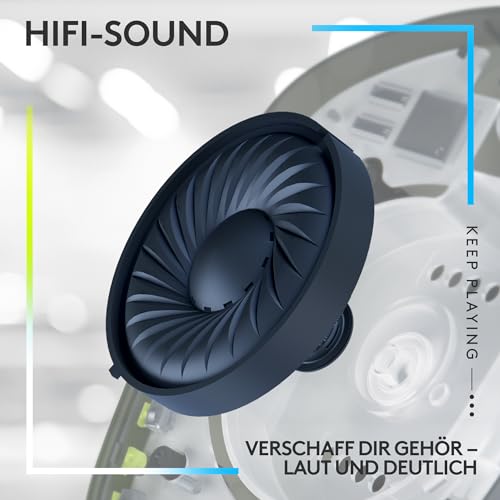 Logitech G305 Hero 12K Sensor Kabellose Gaming-Maus und G435 Kabelloses Gaming-Headset mit Bluetooth und integriertem Mikrofon – Geringes Gewicht mit Lightspeed – PC/Mac, Schwarz Bild 7