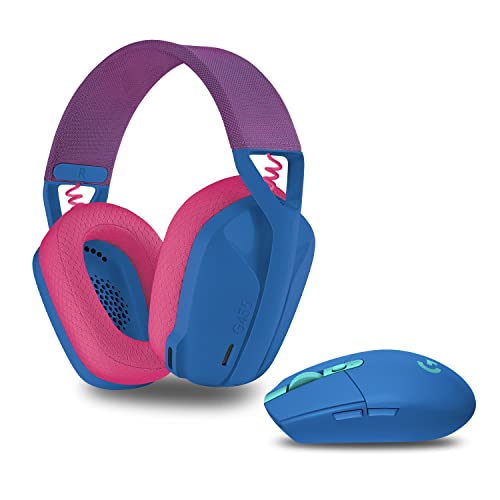 Logitech G305 Lightspeed kabellose Gaming-Maus + Logitech G435 Lightspeed Kabelloses Bluetooth-Gaming-Headset, Blau Bild 1