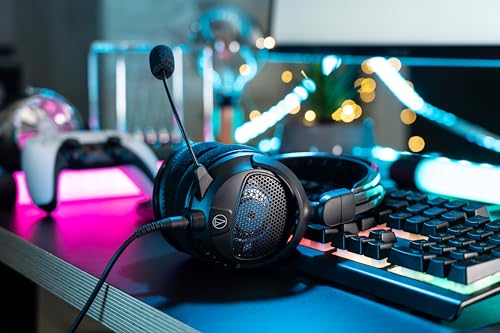 Audio-Technica GDL3 Offenes HI-FI Gaming-Headset Schwarz Bild 2