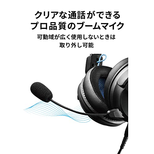 Audio-Technica GL3 Geschlossenes Hi-Fi-Gaming-Headset Schwarz Bild 5