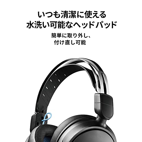 Audio-Technica GL3 Geschlossenes Hi-Fi-Gaming-Headset Schwarz Bild 7