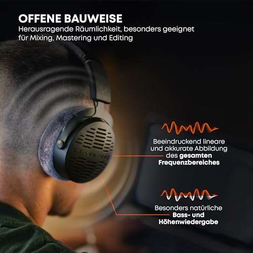 beyerdynamic DT 900 PRO X Offener Studio-Kopfhörer mit STELLAR.45-Treibern zum Mischen und Mastern auf Allen Wiedergabegeräten Bild 6