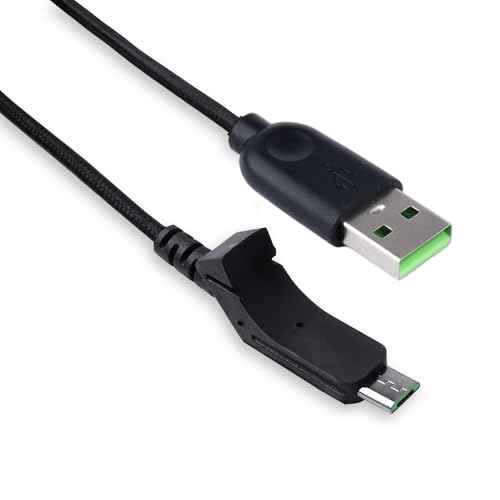 USB-Ladekabel kompatibel mit Lancehead Wireless Gaming Mouse RZ01-02120100-R3U1 Bild 4