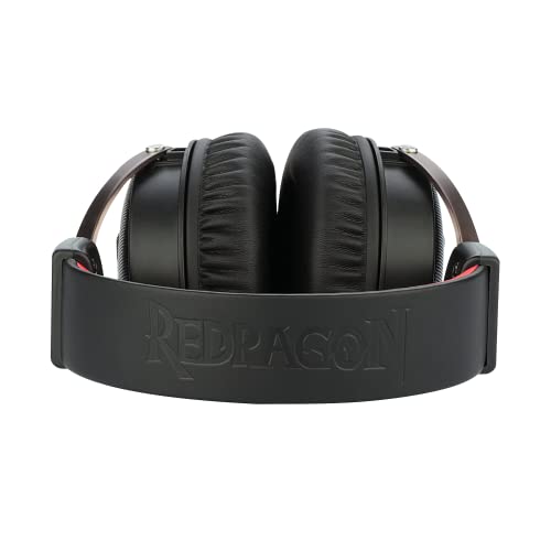 Redragon H520 Icon Wired Gaming Headset, 7.1 Surround Sound – Memory Foam Earpads – 50 mm Drivers Headphone – Abnehmbares Mikrofon mit Pro Driver – funktioniert mit PC, PS4/3 & Xbox One/Series X, NS Bild 4