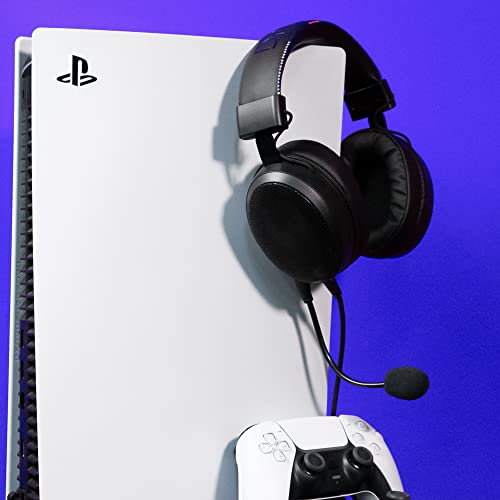 DR1TECH Blackjack Gaming Kopfhörer Mit Kabel Und Mikrofon Für PS5 Konsole [3D Audio], PS4, Xbox und Smartphone - 40mm Over Ear Kopfhörer Treiber mit Audio Stereo (Full Immersion) [Amazon Exclusive] Bild 6