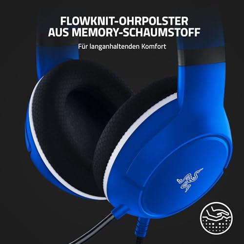 Razer Kaira X - Kabelgebundene Gaming Kopfhörer für Xbox Series X|S (TriForce 50-mm-Treiber, HyperClear Kardioiden-Mikrofon, Integrierte Bedienelemente, Plattformübergreifende Kompatibilität) Blau Bild 4