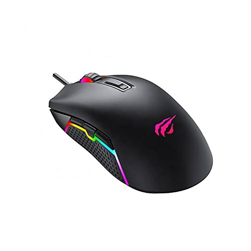 Havit GameNote Gaming Maus RGB verstellbar bis 3600dpi - 1,5 Meter USB A Kabel Bild 1