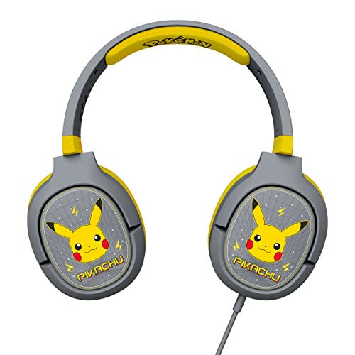 OTL Technologies Pokémon Pikachu Grey Pro G1 Gaming Kopfhörer, PK0862 Bild 4