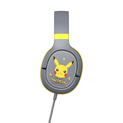 OTL Technologies Pokémon Pikachu Grey Pro G1 Gaming Kopfhörer, PK0862 Bild 5
