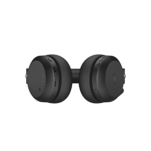 Jabra Evolve2 75 Wireless PC Headset mit Ladedock, 8-Mikro-Technologie - Dual-Foam-Stereo-Kopfhörer mit moderner aktiver Geräuschunterdrückung, USB-C Bluetooth-Adapter und MS-Kompatibilität - Schwarz Bild 3