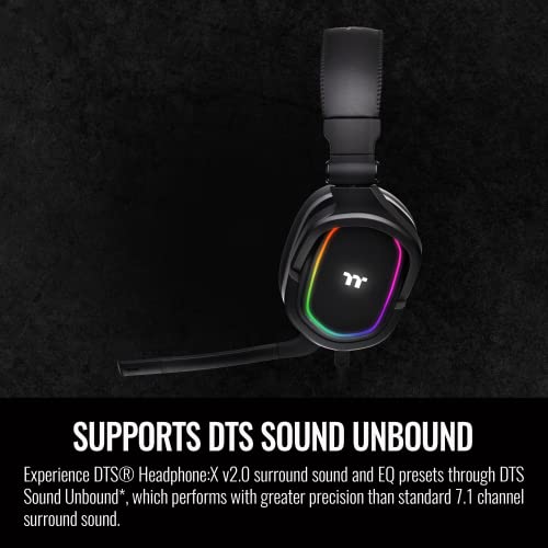 Thermaltake Argent H5 RGB 7.1 DTS Gaming Headset Bild 3